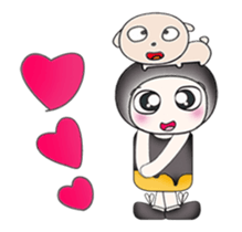 ..My name is Yoshiki and dog...^^ sticker #14377324