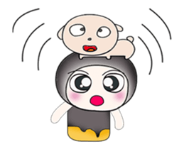 ..My name is Yoshiki and dog...^^ sticker #14377330