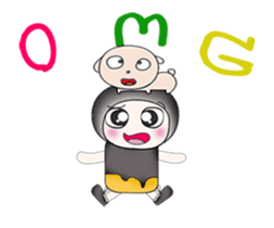 ..My name is Yoshiki and dog...^^ sticker #14377333