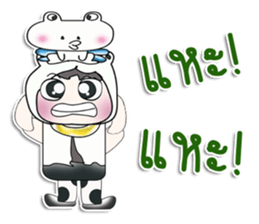 ..Mr. Nobu .. and Frog.. sticker #14377428