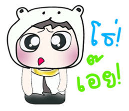 Hello my name is Nobu. ^^ sticker #14377468