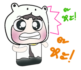 Hello my name is Nobu. ^^ sticker #14377469