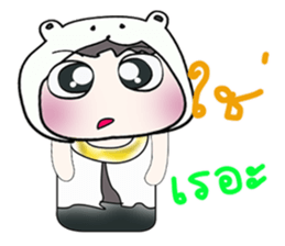 Hello my name is Nobu. ^^ sticker #14377471