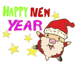 Mr.Binman v.2 HAPPY NEW YEAR sticker #14377623