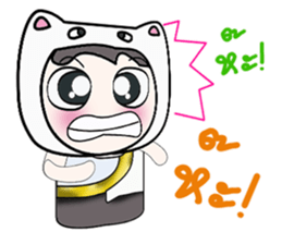 Hello my name is Mikio...^_^ sticker #14377717