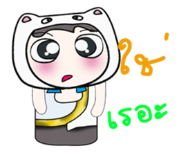 Hello my name is Mikio...^_^ sticker #14377719