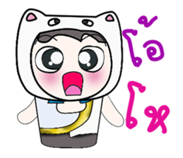 Hello my name is Mikio...^_^ sticker #14377721