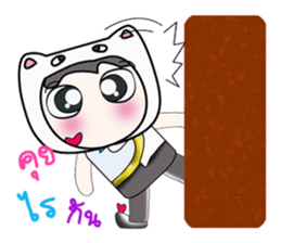 Hello my name is Mikio...^_^ sticker #14377724