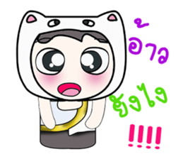 Hello my name is Mikio...^_^ sticker #14377725