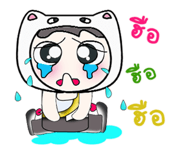 Hello my name is Mikio...^_^ sticker #14377730