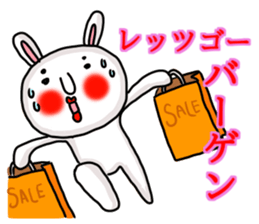 MARO rabbit New Years Holiday Sticker sticker #14377815