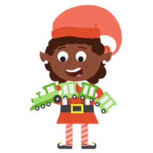 Holiday Elf Friends sticker #14377848