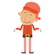 Holiday Elf Friends sticker #14377849