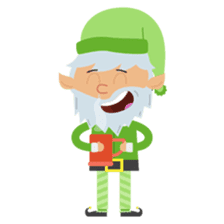 Holiday Elf Friends sticker #14377850