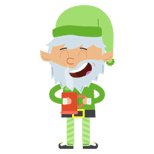 Holiday Elf Friends sticker #14377850