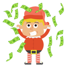 Holiday Elf Friends sticker #14377852