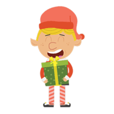 Holiday Elf Friends sticker #14377855