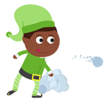 Holiday Elf Friends sticker #14377859