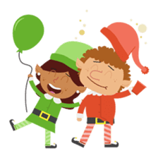 Holiday Elf Friends sticker #14377862