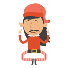 Holiday Elf Friends sticker #14377863