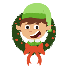 Holiday Elf Friends sticker #14377865
