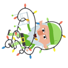 Holiday Elf Friends sticker #14377867