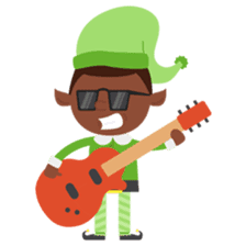 Holiday Elf Friends sticker #14377868