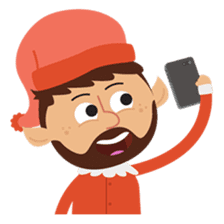 Holiday Elf Friends sticker #14377869