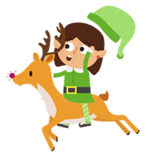 Holiday Elf Friends sticker #14377871