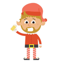Holiday Elf Friends sticker #14377876