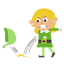 Holiday Elf Friends sticker #14377885