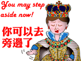 The Queen has spoken! sticker #14378256