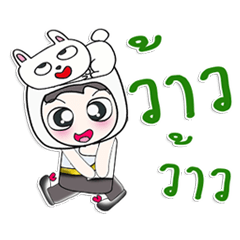 ...Mr. Mikio and rabbit..^^