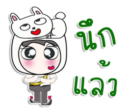 ...Mr. Mikio and rabbit..^^ sticker #14378526