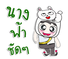 ...Mr. Mikio and rabbit..^^ sticker #14378537