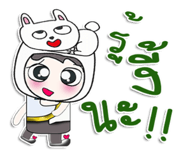 ...Mr. Mikio and rabbit..^^ sticker #14378539