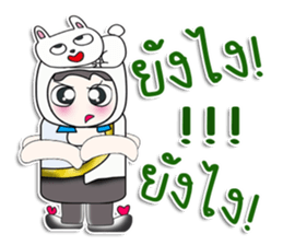 ...Mr. Mikio and rabbit..^^ sticker #14378547