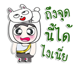 ...Mr. Mikio and rabbit..^^ sticker #14378555