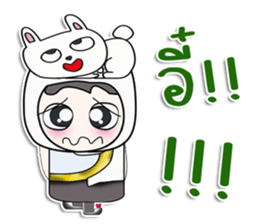 ...Mr. Mikio and rabbit..^^ sticker #14378556