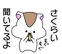 Name sticker Sakurai can be used sticker #14378939