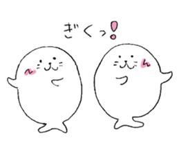 Twins of seals 2 sticker #14378973