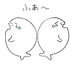 Twins of seals 2 sticker #14378975