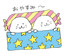 Twins of seals 2 sticker #14378976