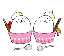 Twins of seals 2 sticker #14378983