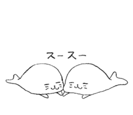 Twins of seals 2 sticker #14378994