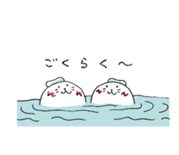 Twins of seals 2 sticker #14378998