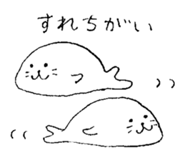Twins of seals 2 sticker #14379000
