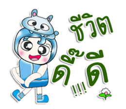 ...Mr. Yoshi and rabbit..^_^ sticker #14379891