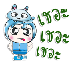 ...Mr. Yoshi and rabbit..^_^ sticker #14379898