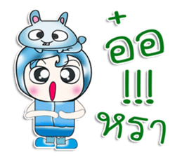 ...Mr. Yoshi and rabbit..^_^ sticker #14379901